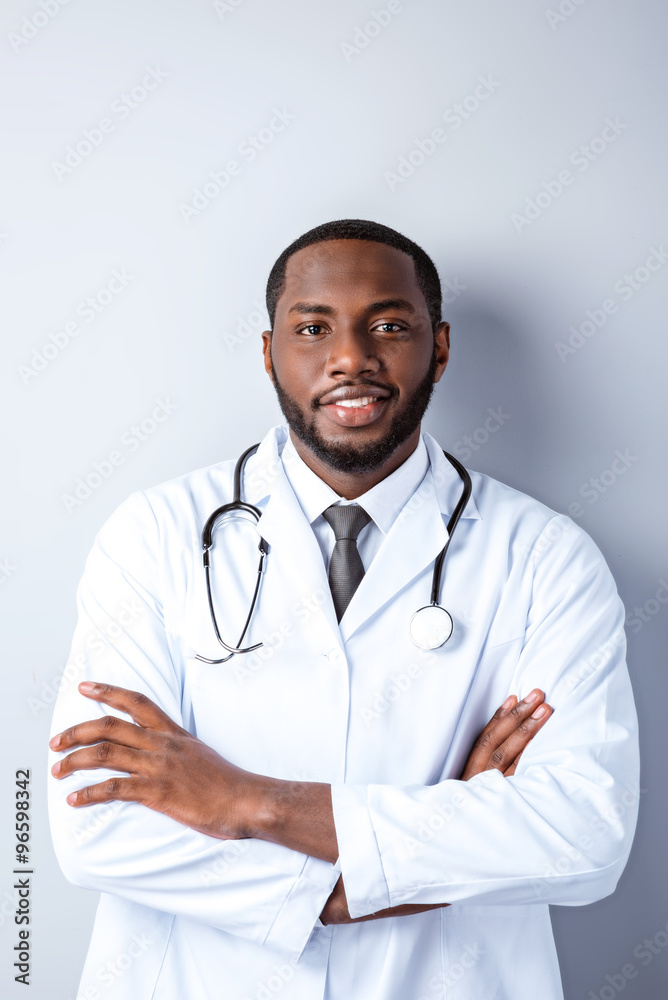 Concept for afro american doctor Concept for afro american doctor