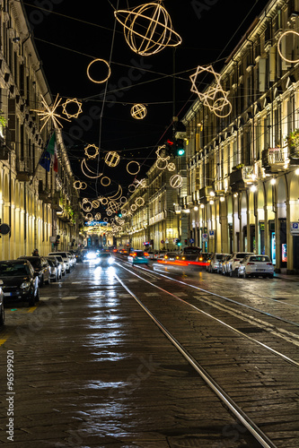 Light and Art in Turin at Christmas time © pikappa51