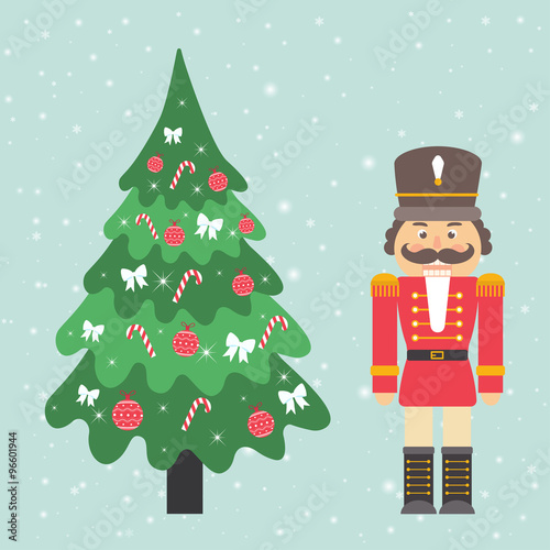 nutcracker and fir-tree