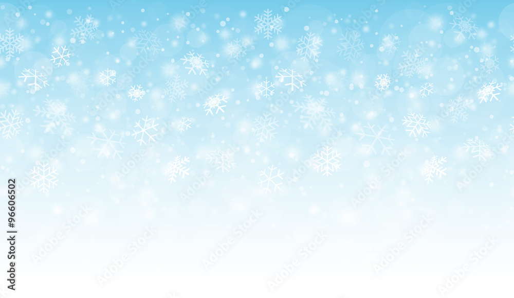 seamless snow fall background