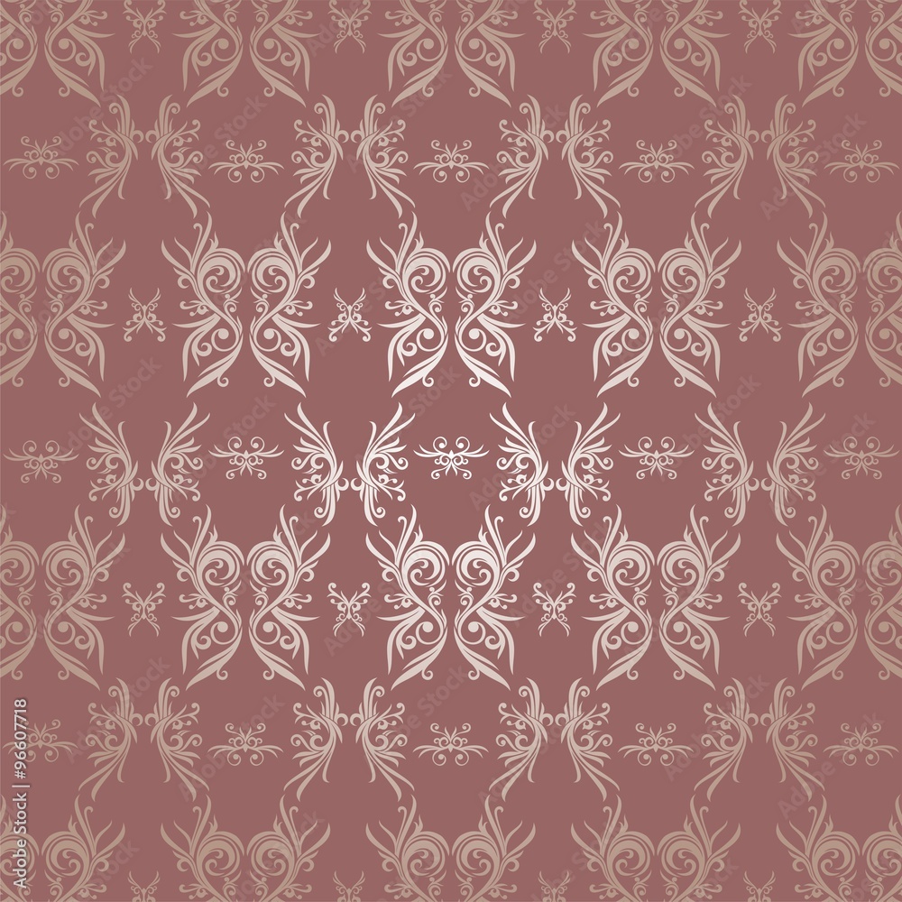Wallpaper Ethnic with Batik Shape Wallpaper Ethnic with Batik Shape