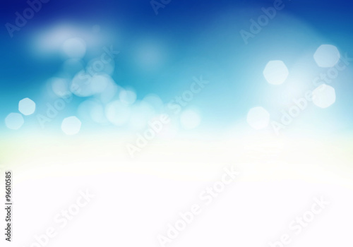 Soft blue abstract background