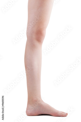 Legs fragment on a white background © dimedrol68
