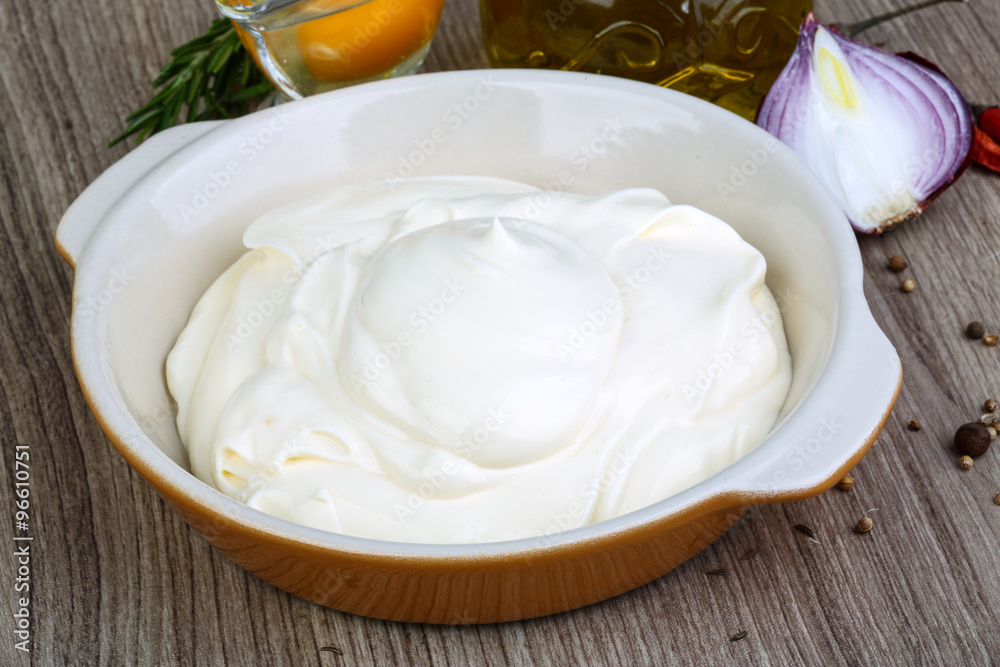 Mayonnaise sauce Mayonnaise sauce