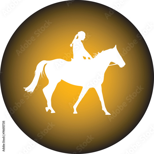 jockey riding a horse