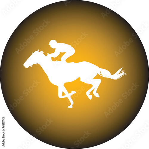 jockey riding a horse
