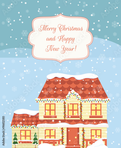 Christmas greeting card © jadiskailie