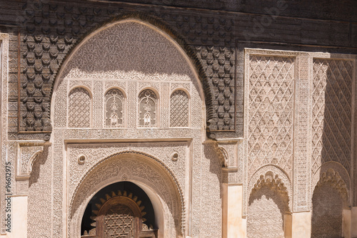 Medersa Ben Youssef  Marrakech  Morocco 