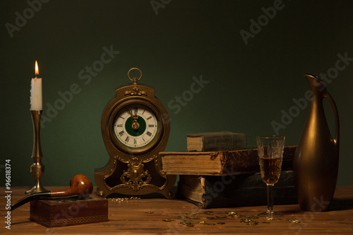 Still life with vintage objects