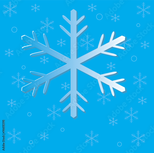 christmas snow flakes