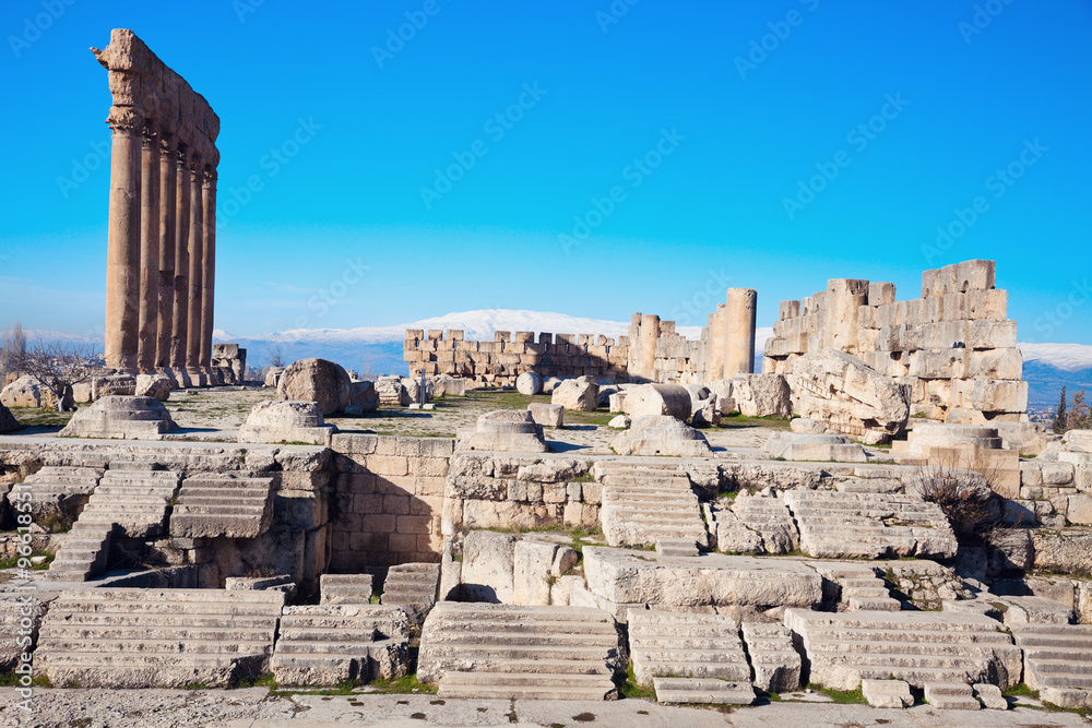 Fototapeta premium Baalbek ruins