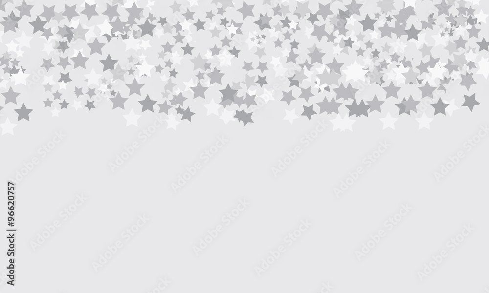 Light grey background with stars pattern