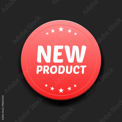 New Product Round Label