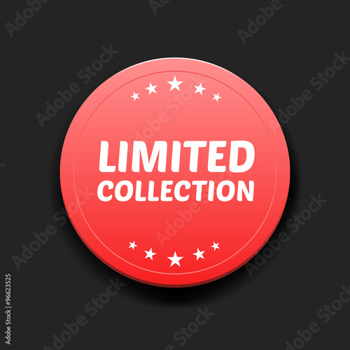 Limited Collection Round Label