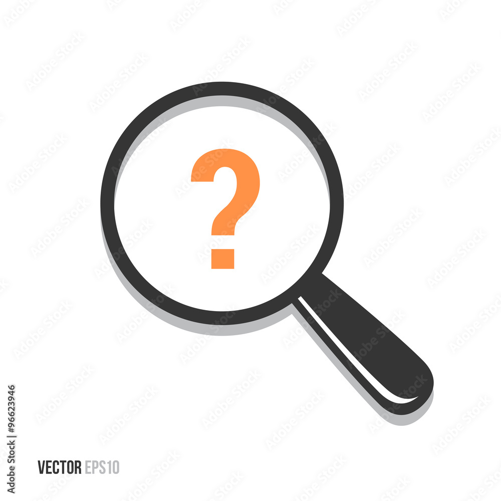Question Mark Magnifying Glass Question Mark Magnifying Glass