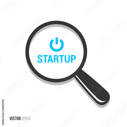 Startup Magnifying Glass