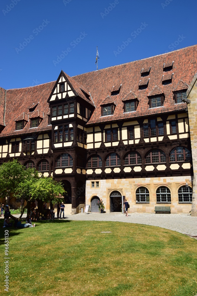 View on the VESTE COBURG castle near Coburg, Region Upper Franconia, Bavaria, Germany