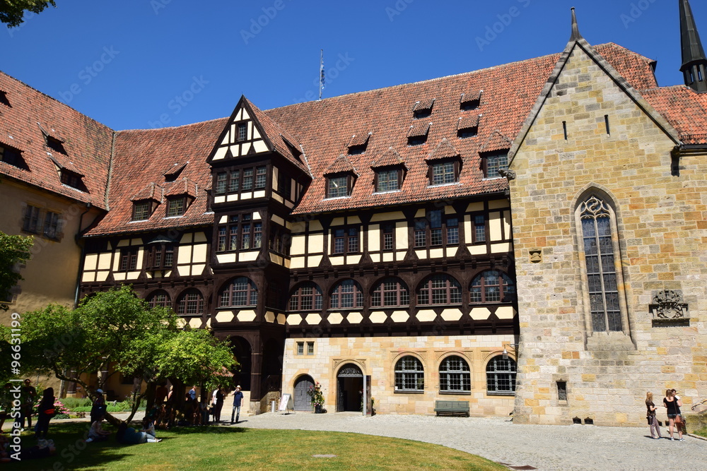 View on the VESTE COBURG castle near Coburg, Region Upper Franconia, Bavaria, Germany