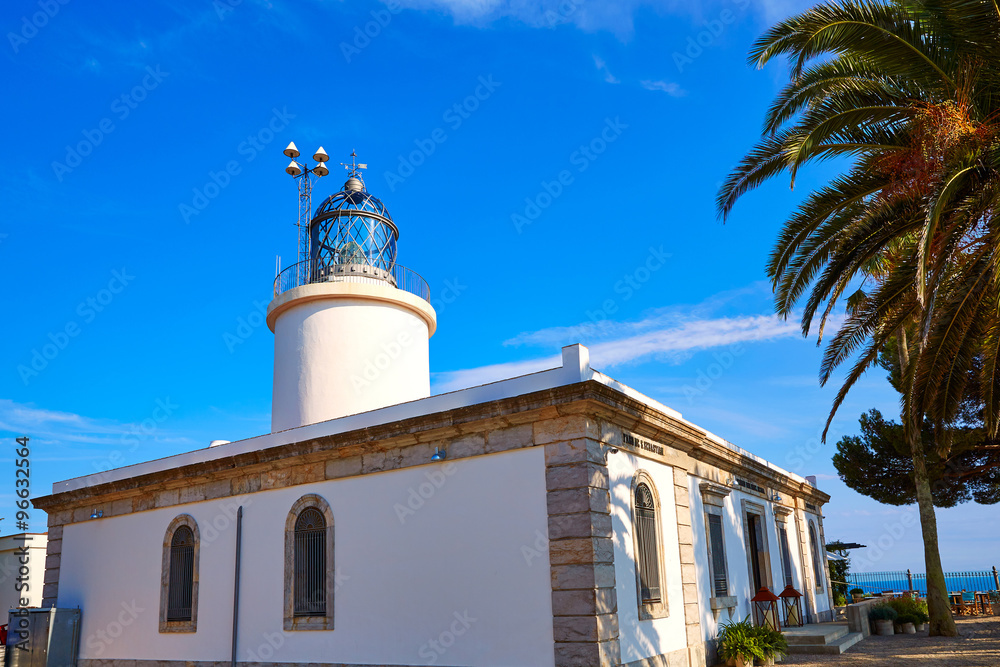 Costa Brava San Sebastian Lighthouse far Girona