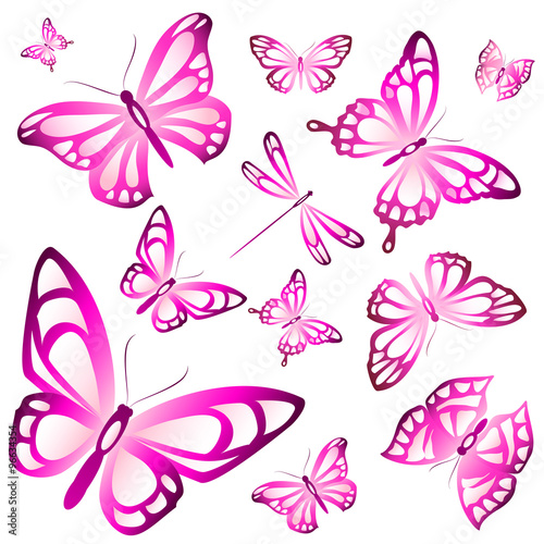 butterflies design