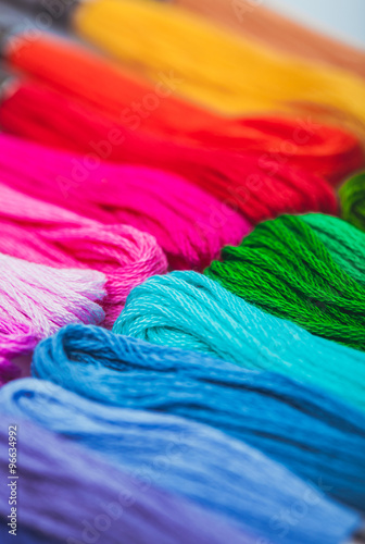 The embroidery floss