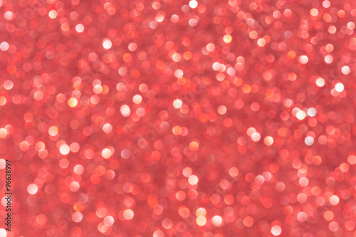 red bokeh