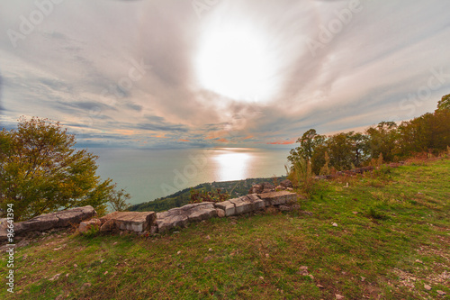Natural landscape of Abkhazia