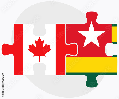 United Kingdom and Togo Flags