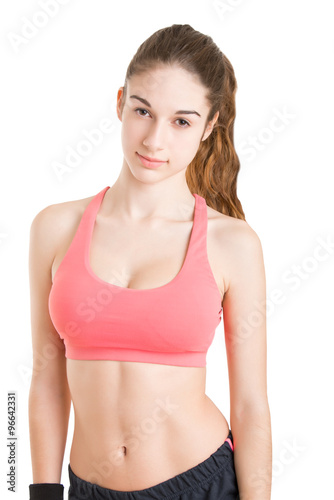 Fit Woman Relaxing
