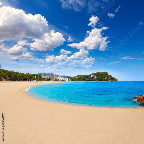 Platja Fenals Beach in Lloret de Mar Costa Brava
