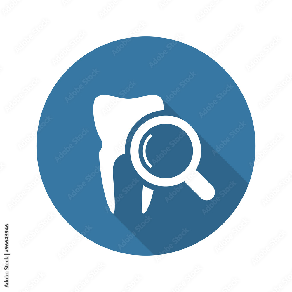 Dental Care Icon. Flat Design. Dental Care Icon. Flat Design.
