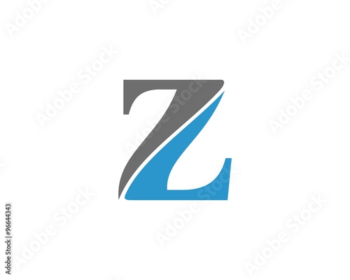 Z decorative letter logo