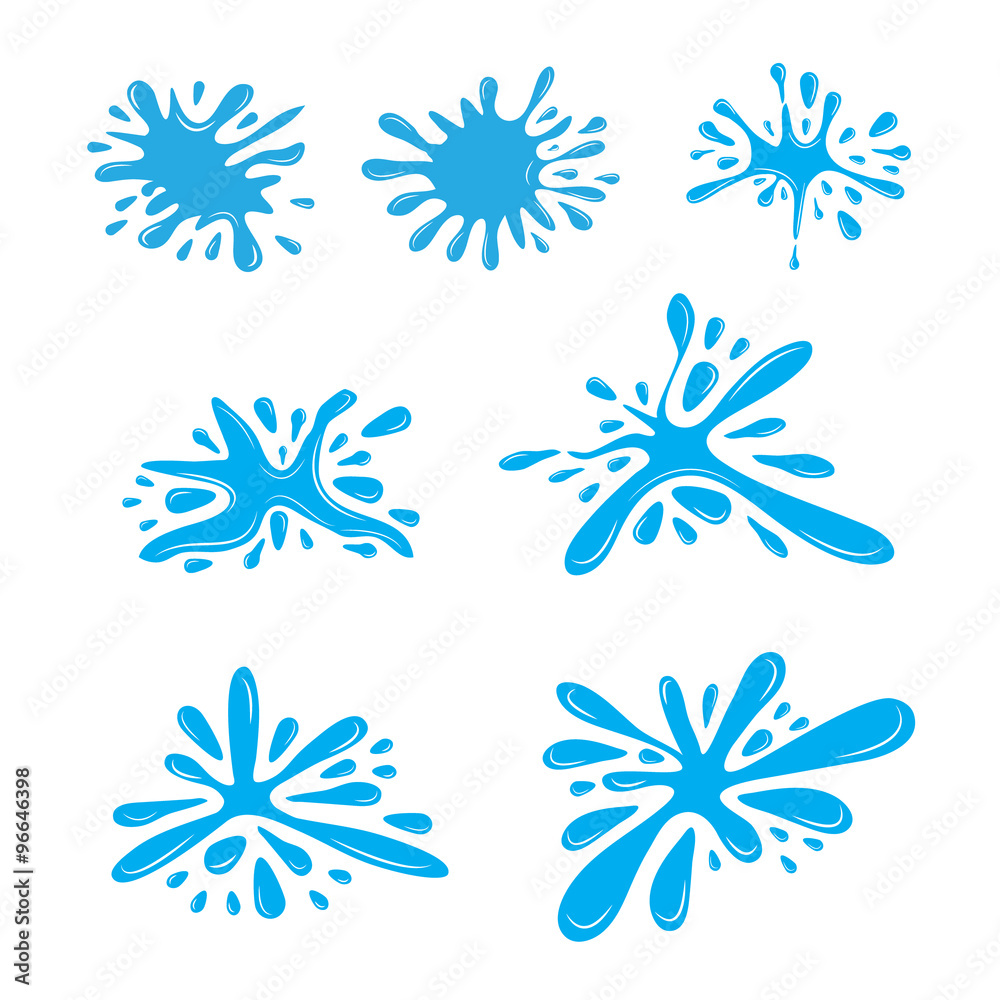 Vector of Dripping water Vector of Dripping water