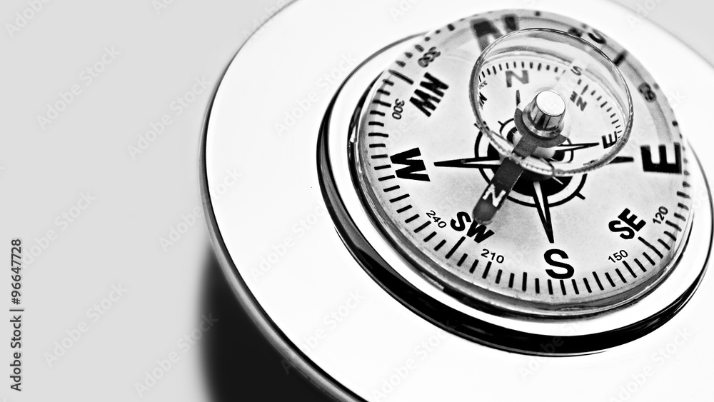 Compass on the white background. Grunge Compass on the white background. Grunge