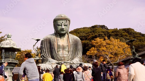 鎌倉大仏院高徳院の国宝銅造阿弥陀如来坐像 photo