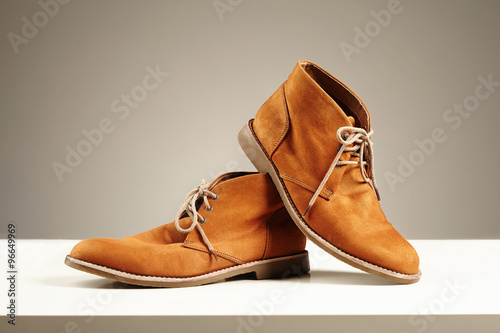 Daddy's shoes. fashion men's boots