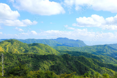 Landscape of layer mountain, Phetchabun ,Thailand