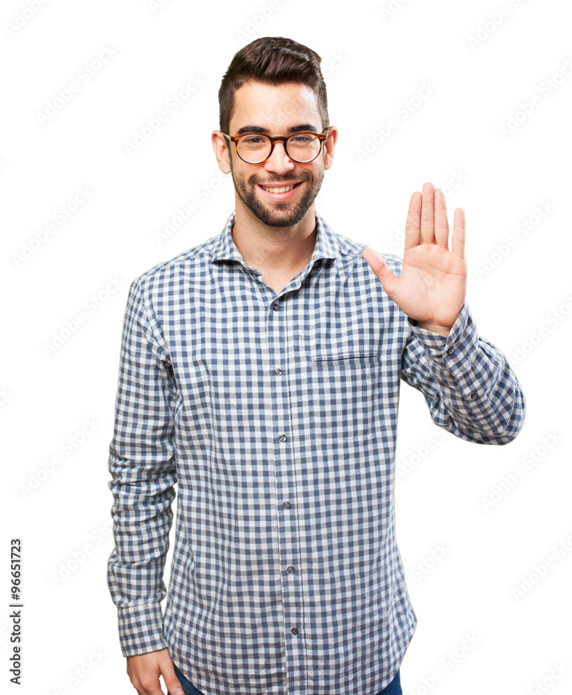 man swearing man swearing