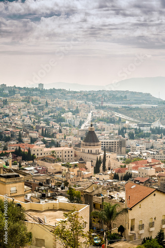 Panorama of Nazareth, Israel