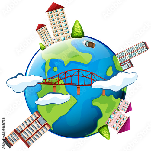 Buildings around the world