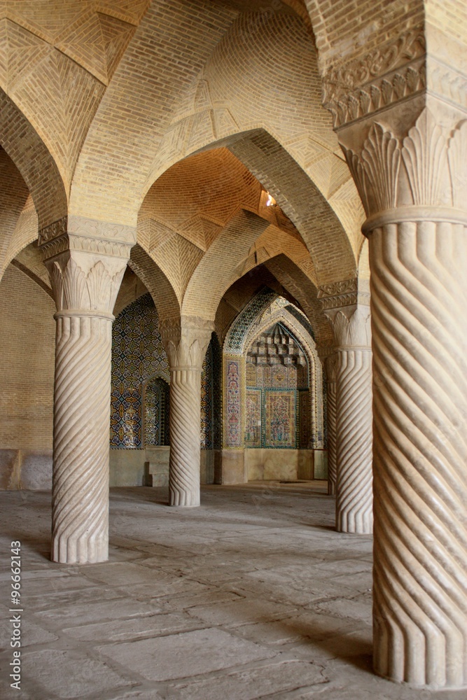 Iran, Shiraz, mosquée