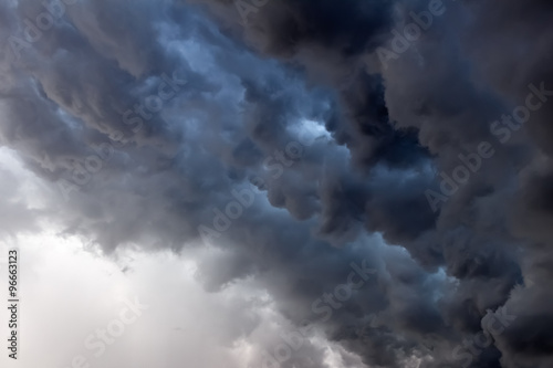 Dark Clouds before Thunderstorm