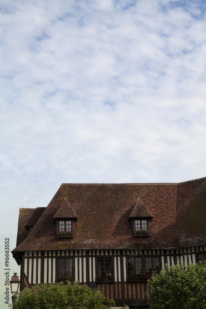 Dans les rues de Deauville. Dans les rues de Deauville.