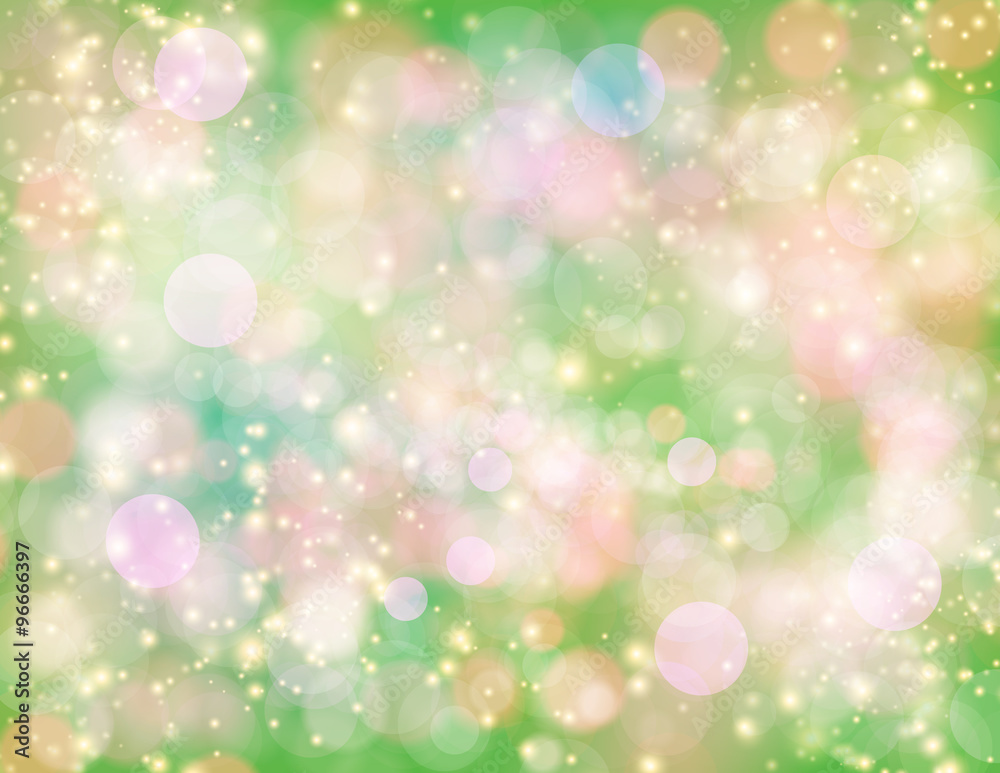 Obraz premium 緑輝き104