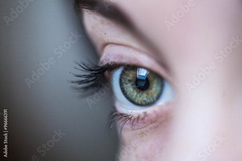 beautiful woman cries