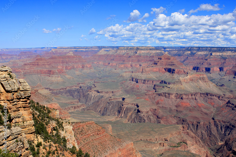 View of Grand Canyon in the state of Arizona, United States