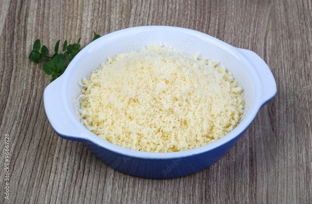 Shredded parmesan Shredded parmesan