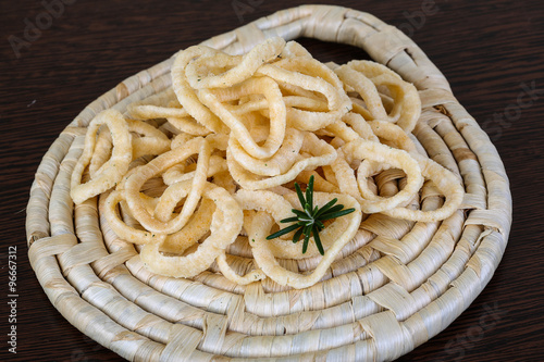 Fried onion rings