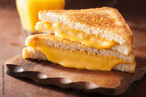 grilled cheese sandwich for breakfast