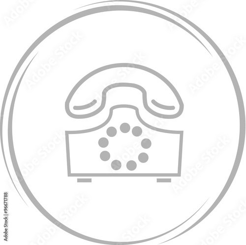 rotary phone.